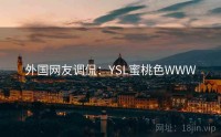外国网友调侃:YSL蜜桃色WWW