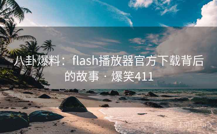 八卦爆料:flash播放器官方下载背后的故事 · 爆笑411 八卦爆料:flash播放器官方下载背后的故事 · 爆笑411
